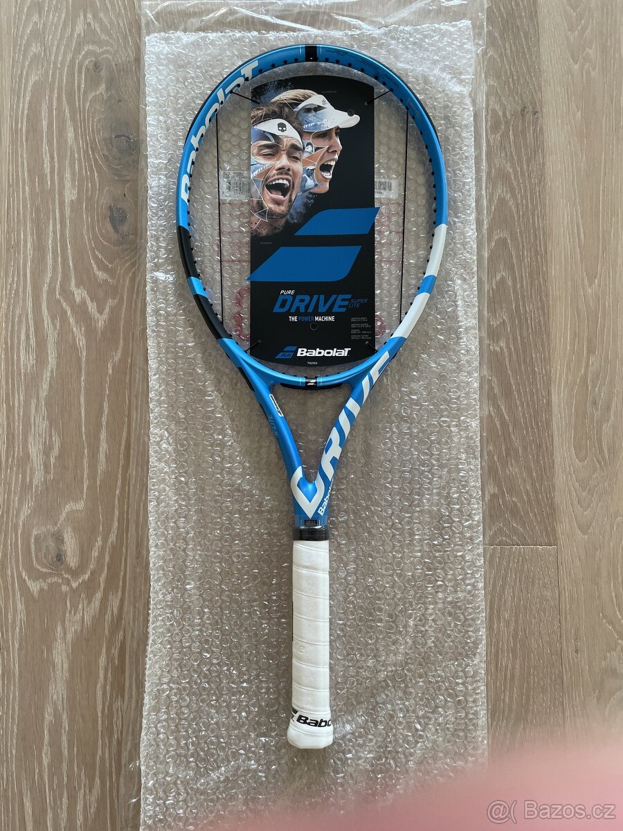 nová tenisová raketa Babolat Pure Drive Super Lite g2