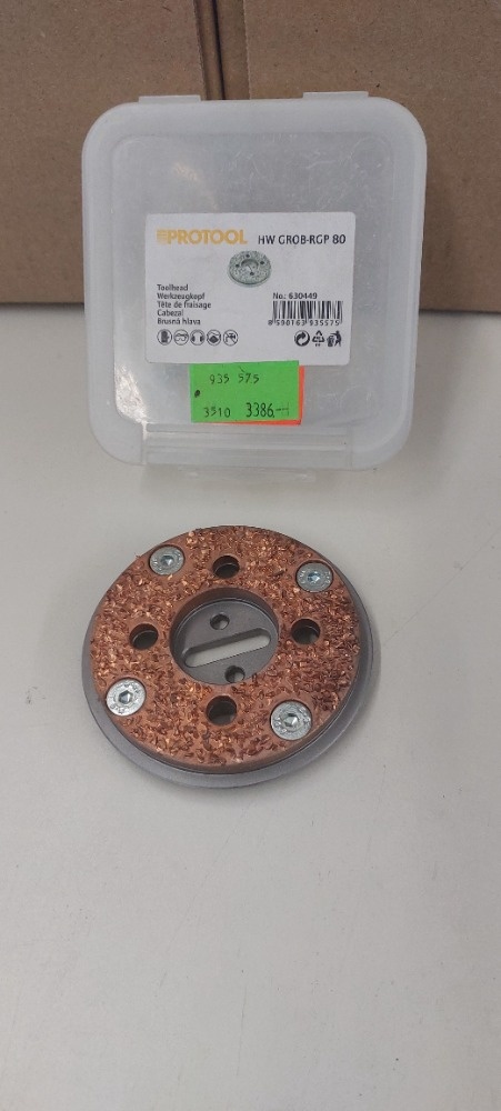 PROTOOL Brusná hlava HW GROB 80