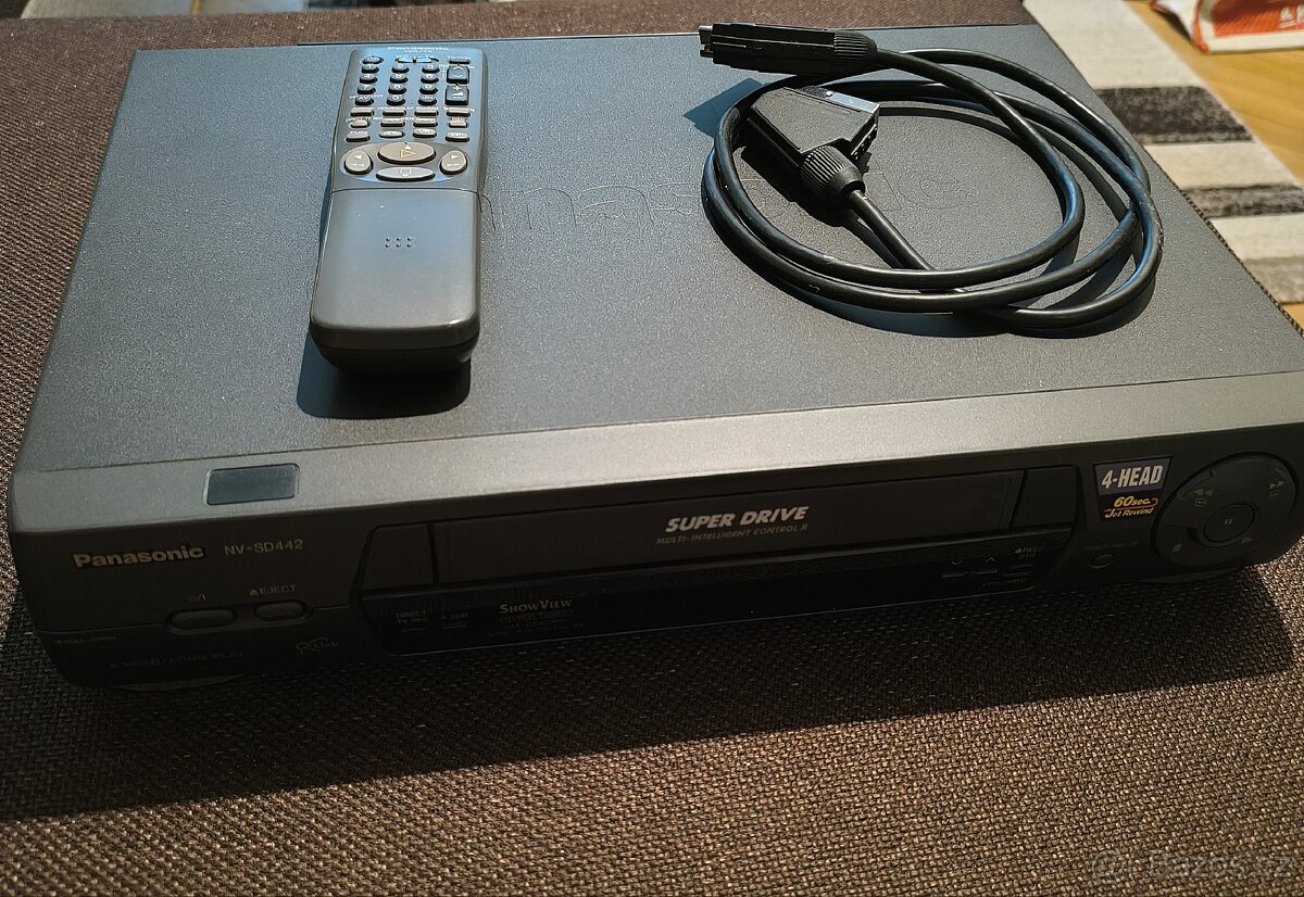 Video - VHS přehrávač Panasonic