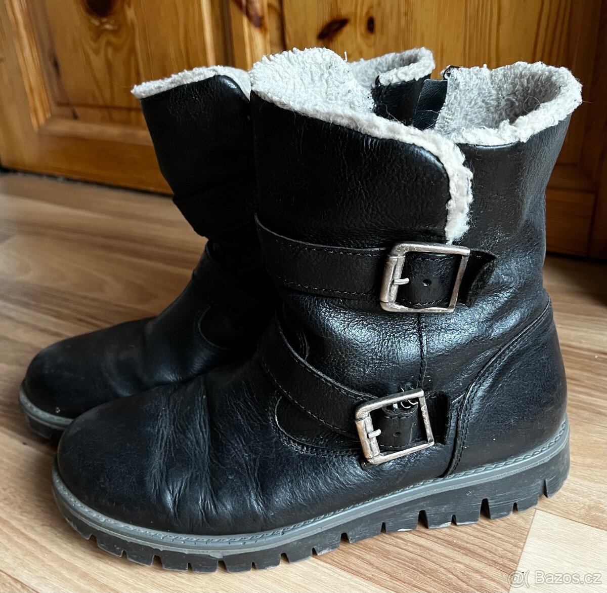 Kožené zimní boty Baťa vel.38