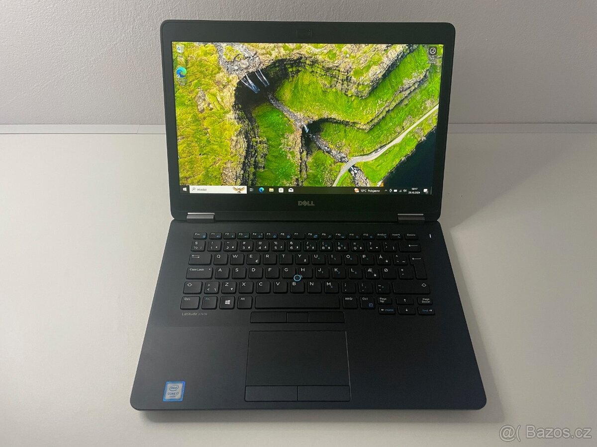 Dell Latitude E7470 i7 16/32GB RAM 256 SSD-záruka