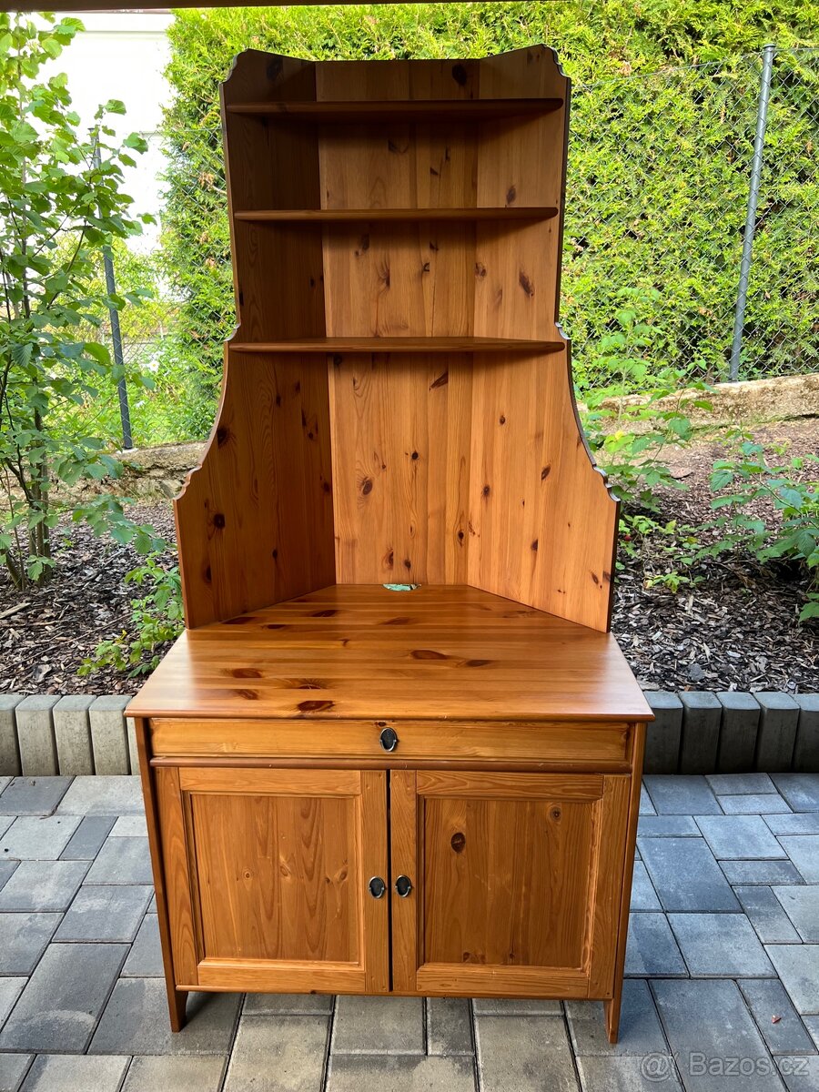 Rohová skříň IKEA Leksvik