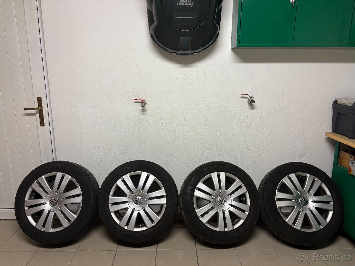Alu disky VW 7Jx16 ET45 205/55 R16 91H