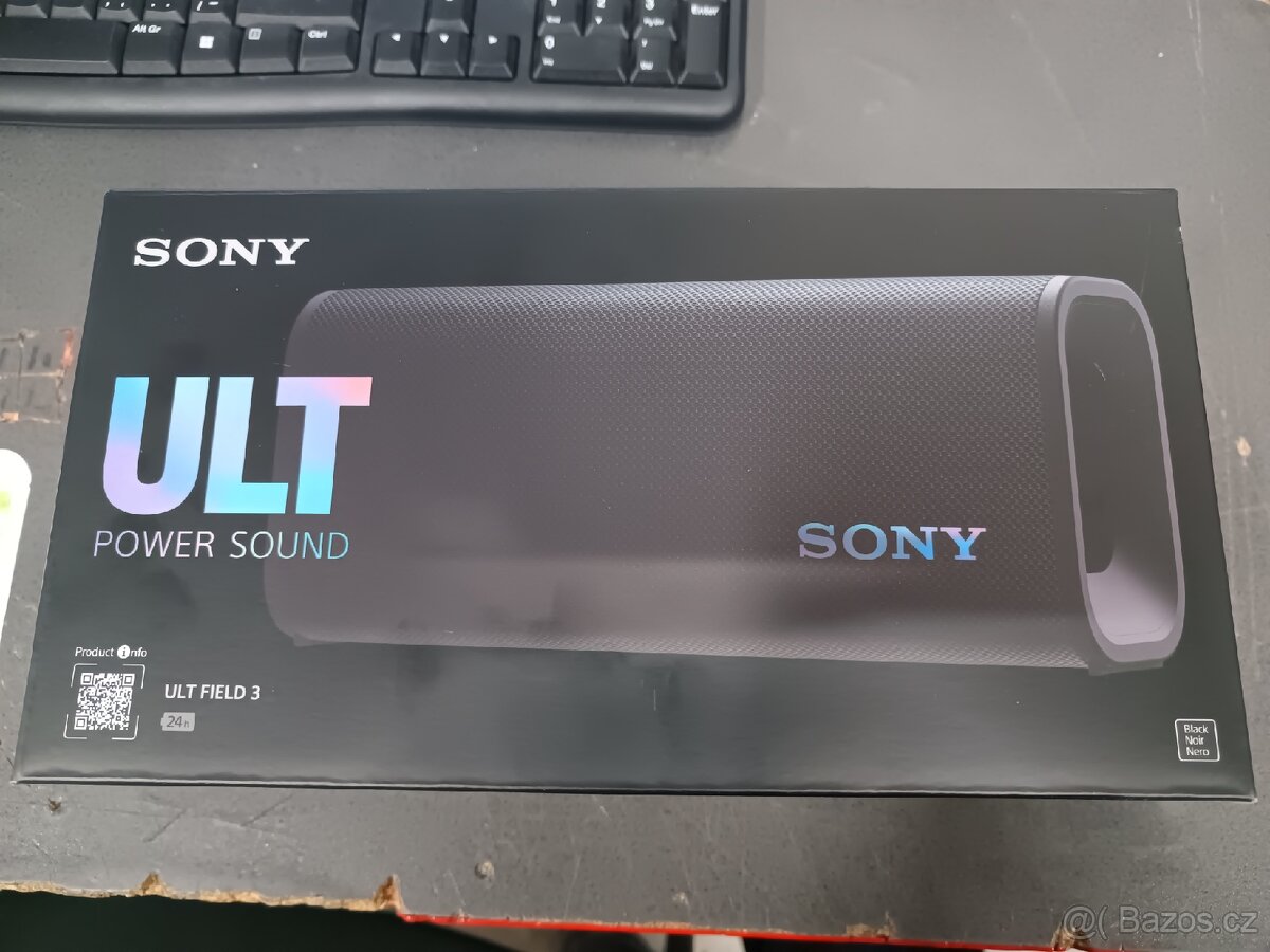 Přenosný reproduktor Sony ULT FIELD 3 černý