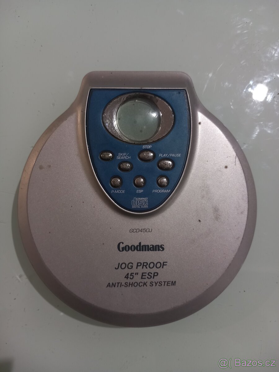 Přenosný CD přehrávač Goodmans