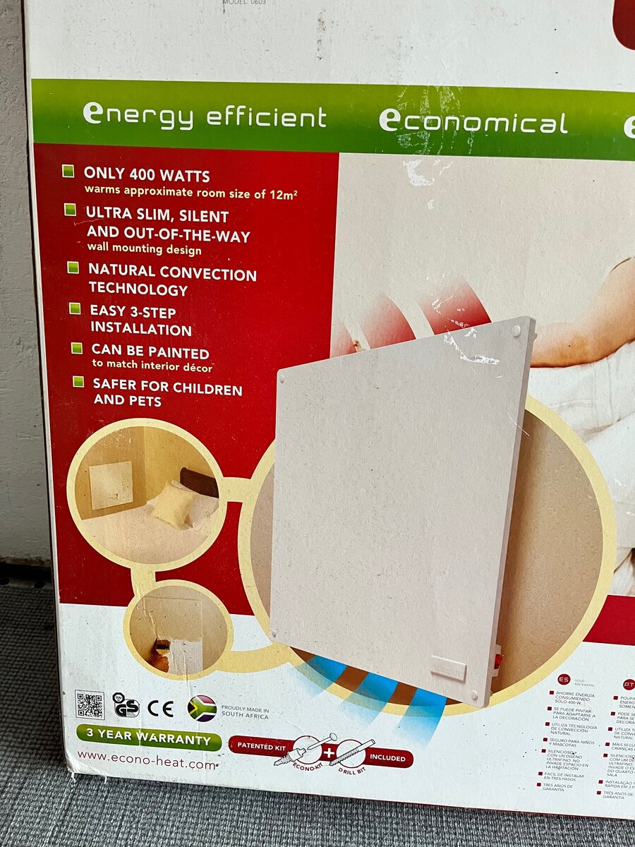 Elektrický radiátor na zeď