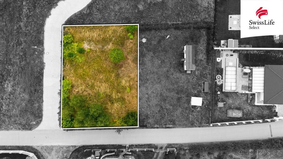 Prodej stavebního pozemku 807 m2, Tišice