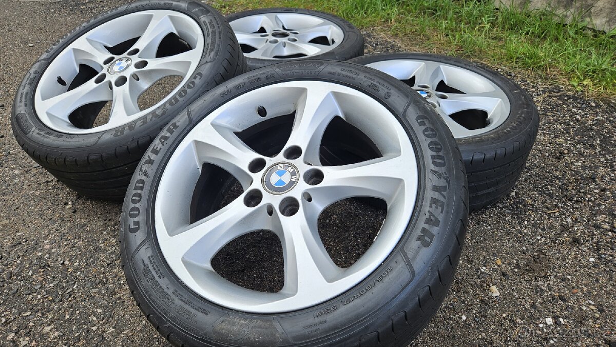 Alu kola originál BMW 17" s pneu