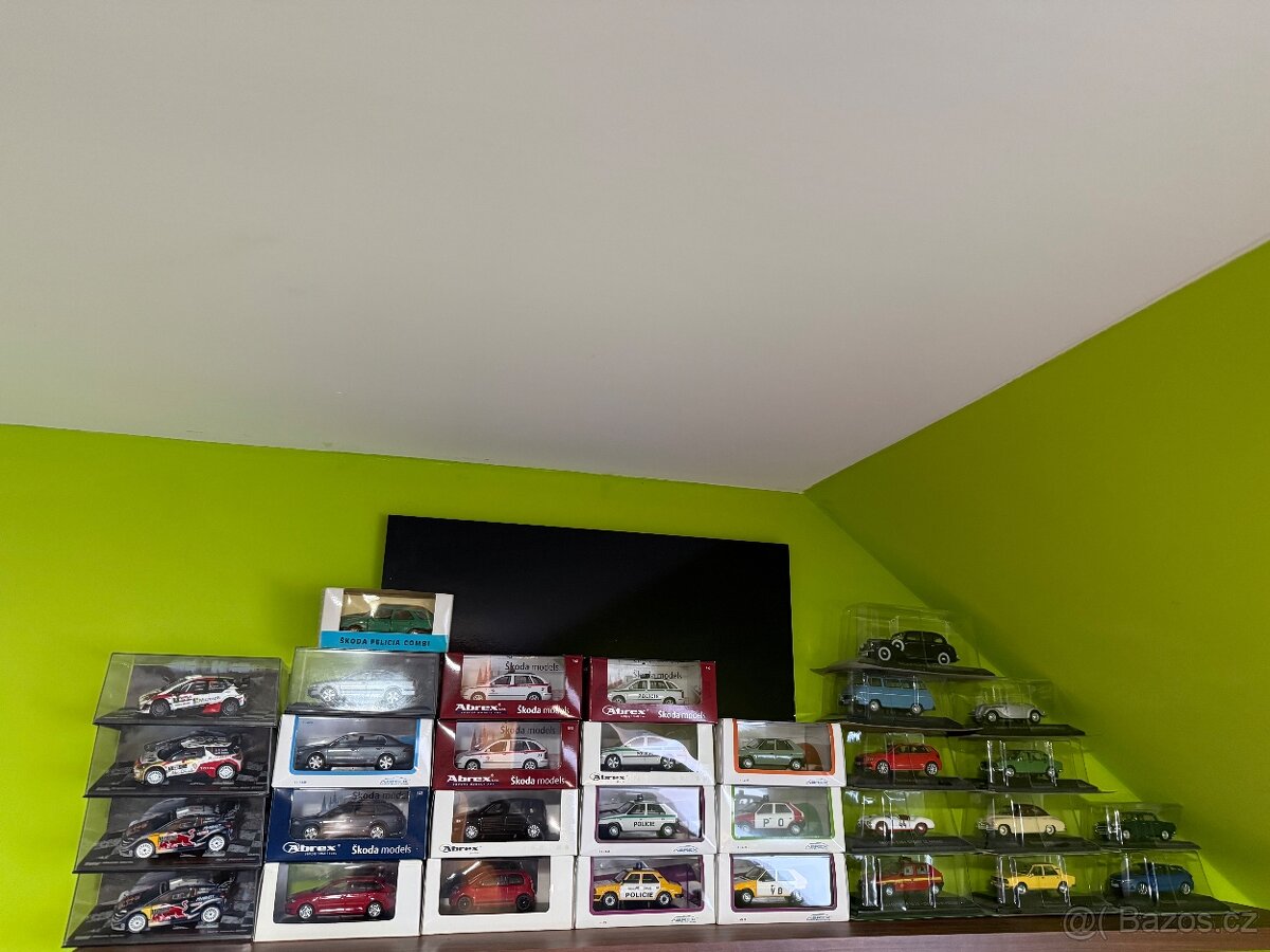 Prodám modely od firmy Abrex a Deagostini