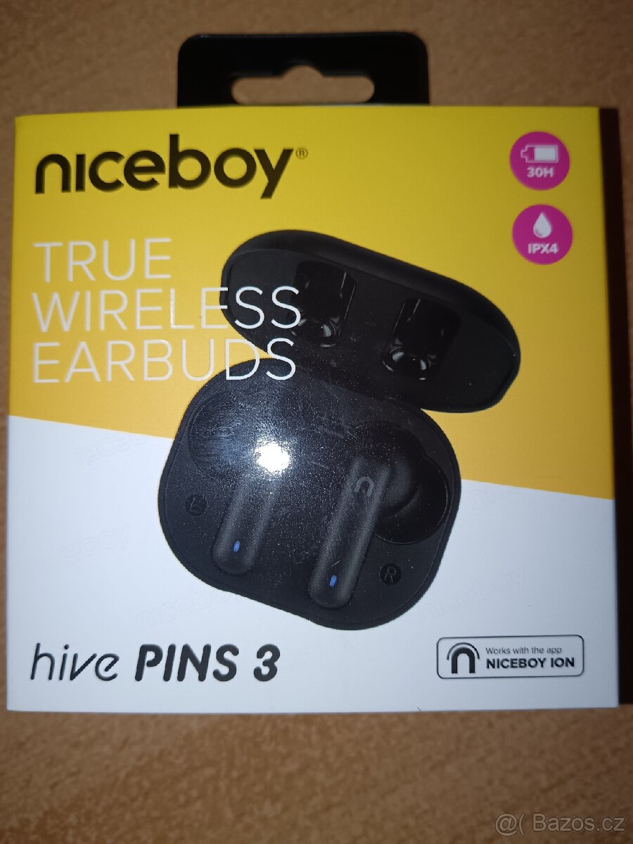 Sluchátka Niceboy Hive Pins 3