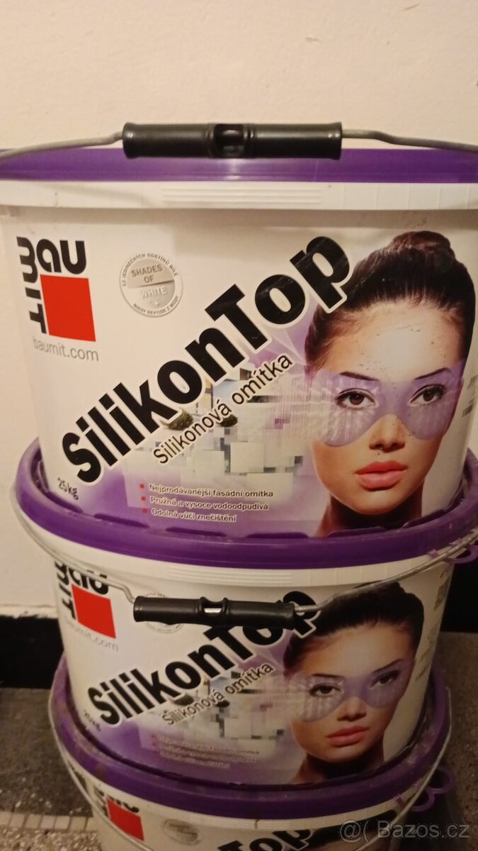 Omítka silikonová Baumit SilikonTop škrábaná 2 mm