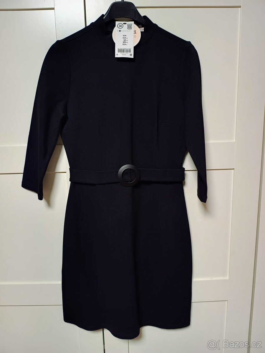 Nové černé elegantní šaty Orsay vel. 34/36