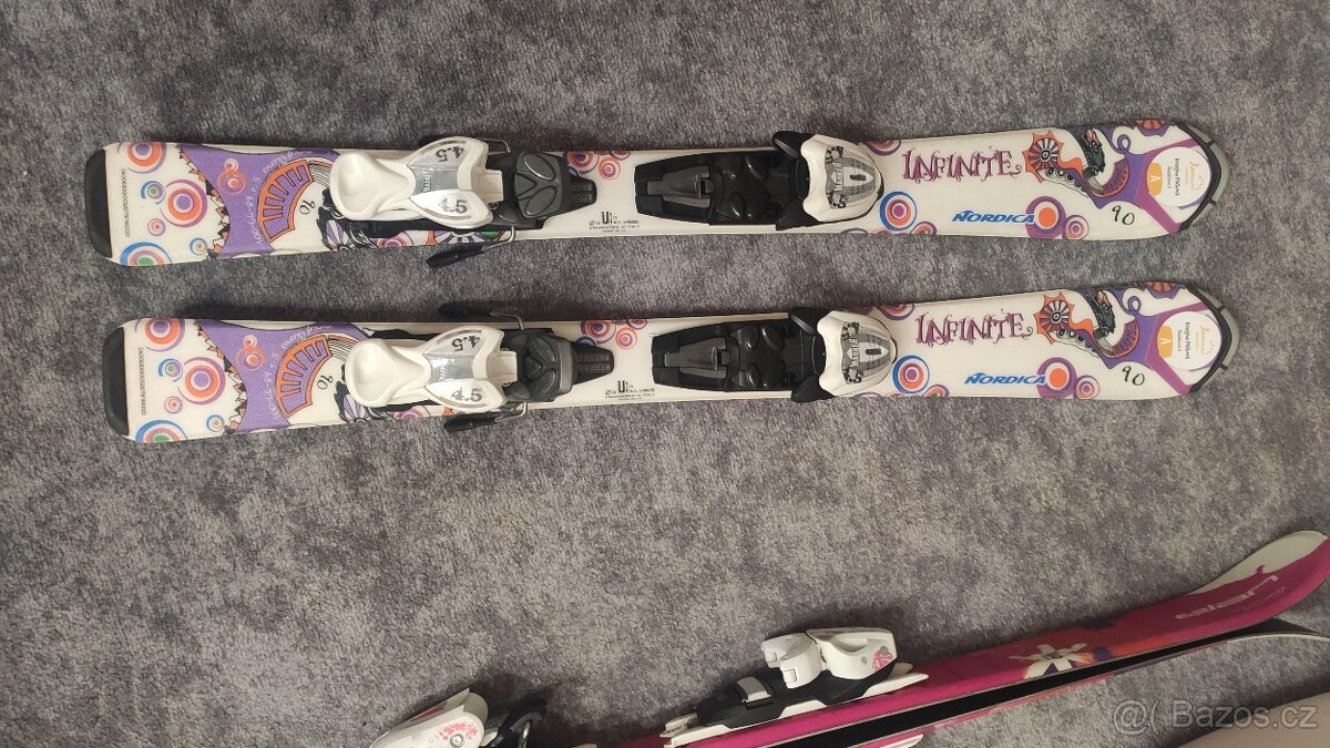 Dětské Lyže Nordica + boty Dalbello