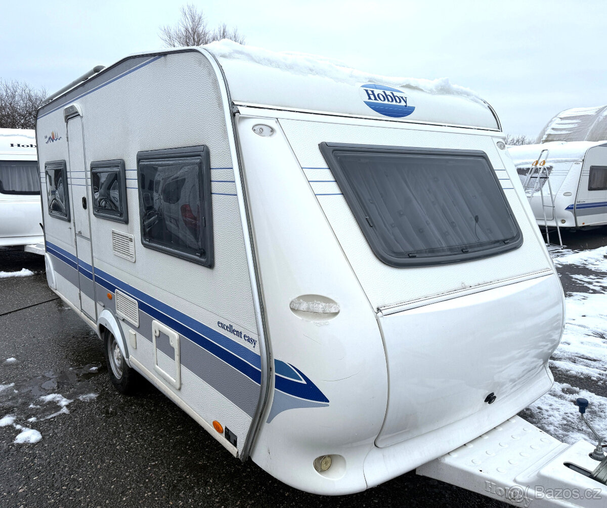 Hobby 450 UF Excellent , PŘEDSTAN, SOLAR, NOSIČ KOL