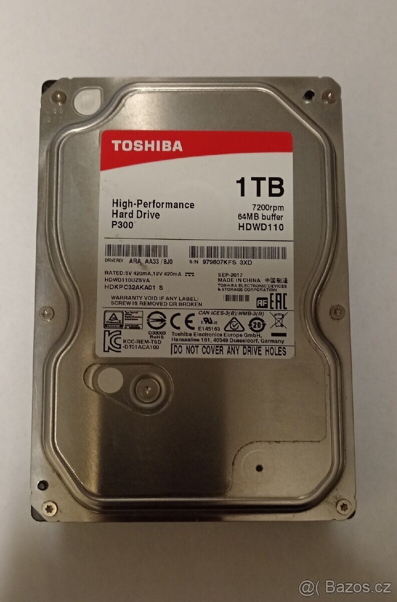 Toshiba 1TB Top stav