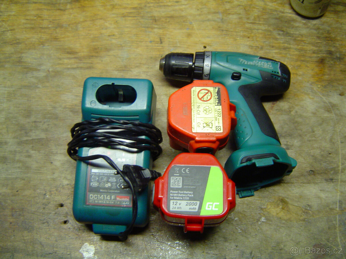 AKU VRTAČKA MAKITA 6271 D S PŘÍSLUŠENSTVÍM