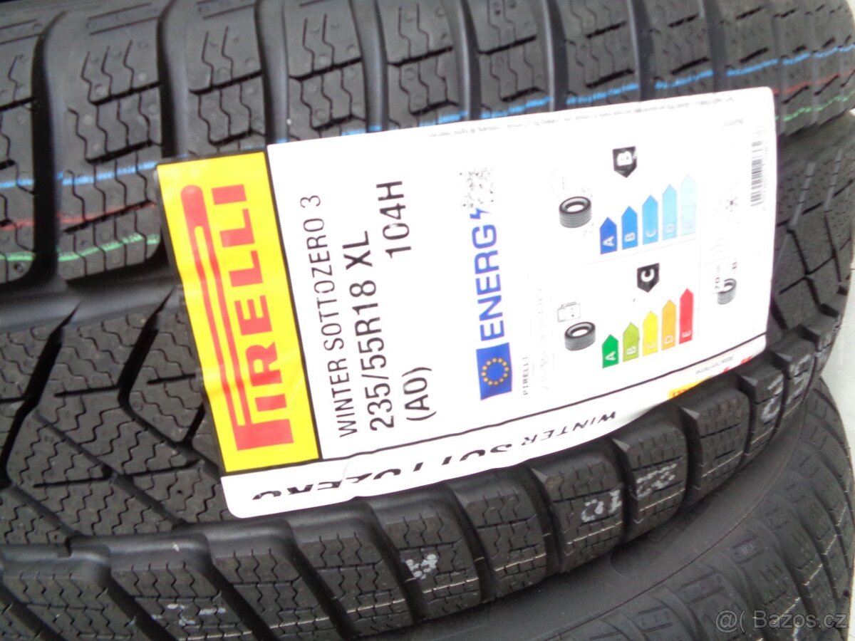 235 55 18 Pirelli 235 55 r18 nové zimní 4 kusy