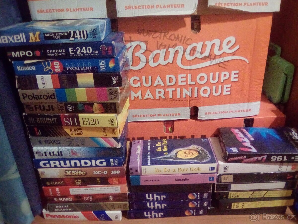 VHS videokazety
