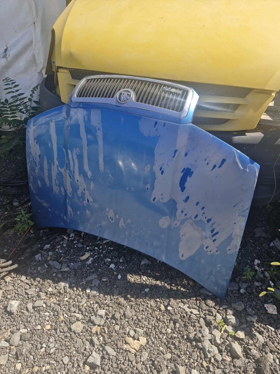 maska a kapota škoda fabia 1