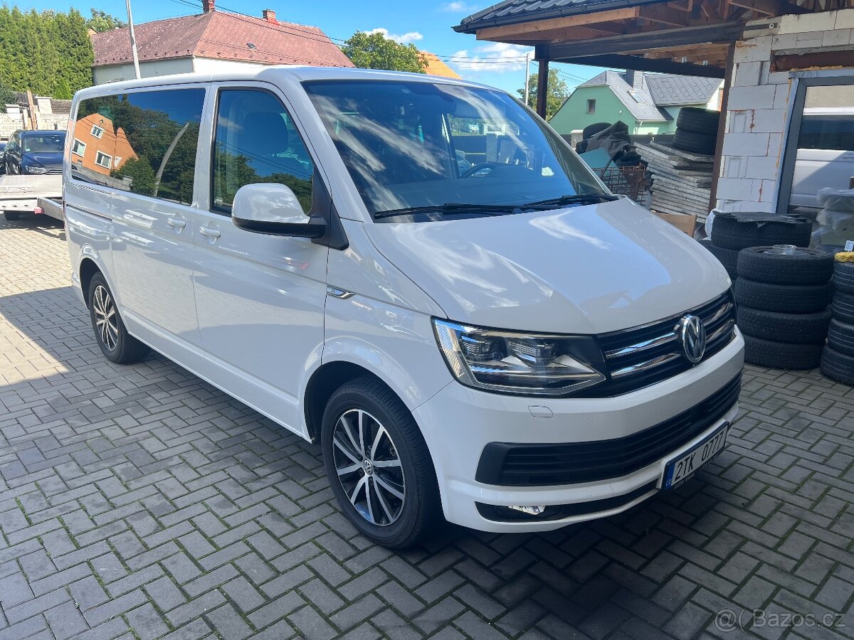 VW multivan T6 110kw DSG ACC FULLLED WEBASTO TAZNE 2019 DPH