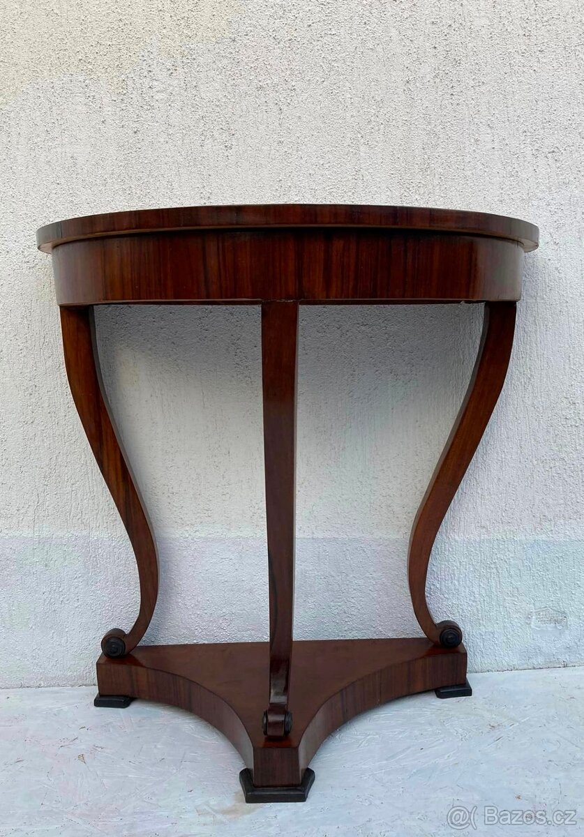 Biedermeier konzolový stolík - 02
