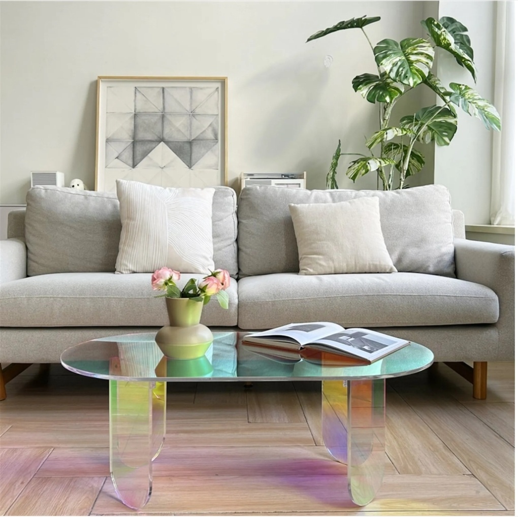 Akrylový konferenční stolek do obývacího pokoje WISFOR
