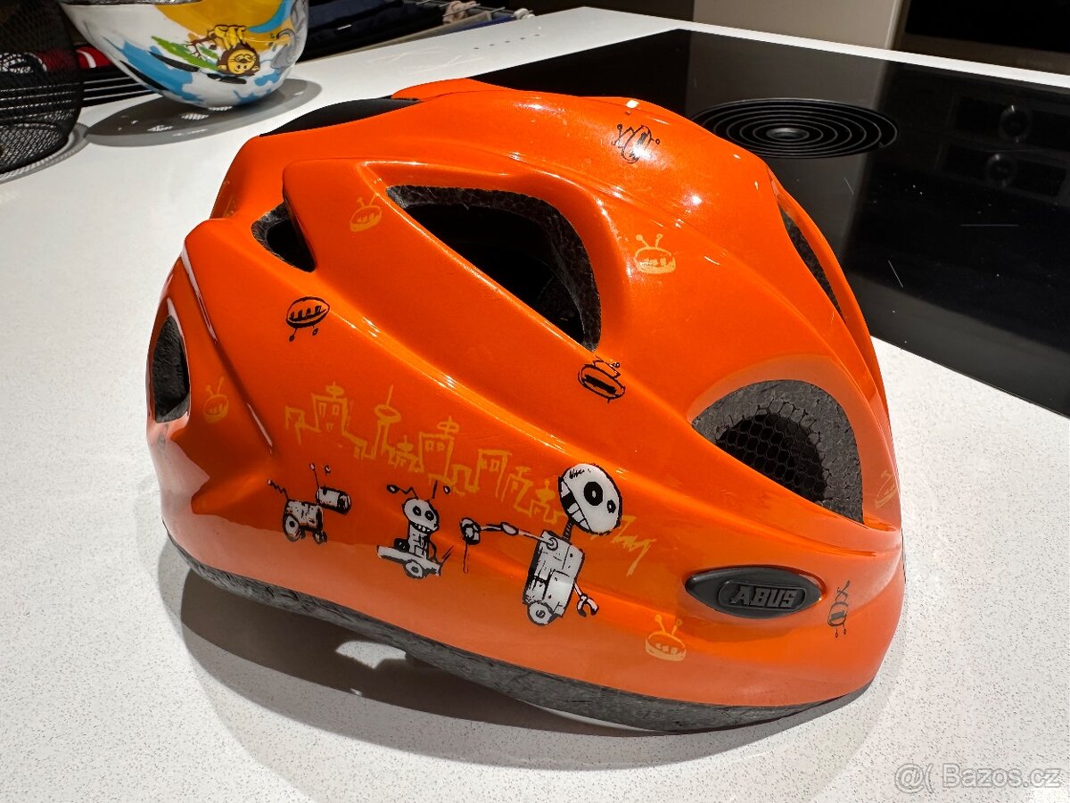 Přilba ABUS Chilly Robot Orange