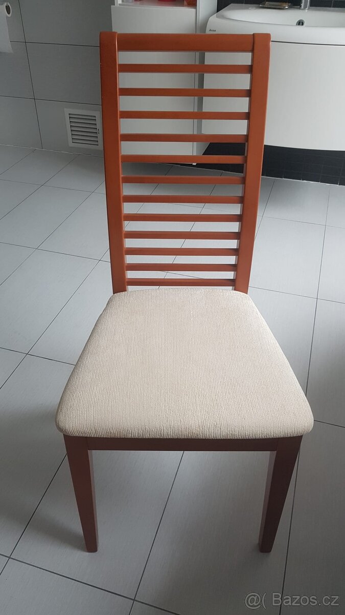 Polstrované židle 6 ks