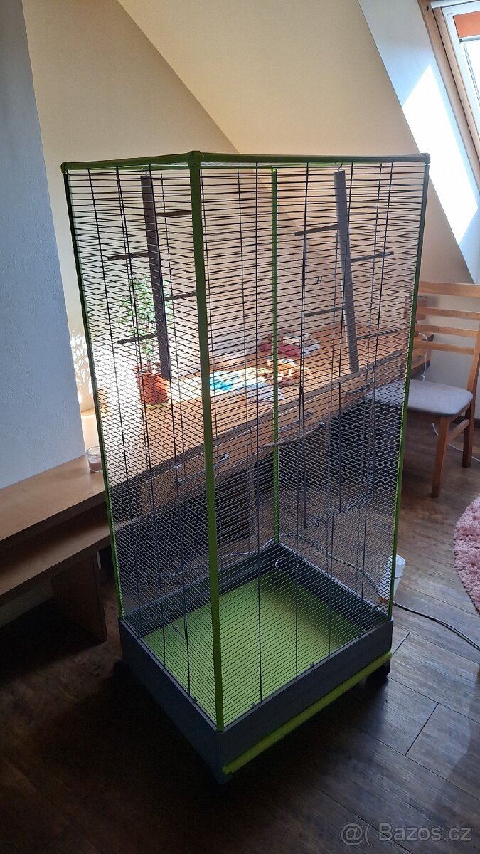 Velká klec pro hlodavce a papoušky