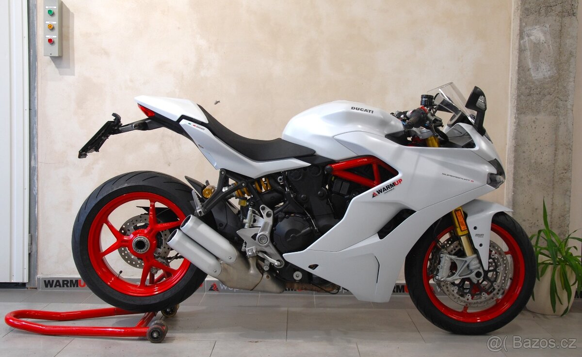 Ducati Supersport S-1.maj.,Ohlins,pův.ČR,serviska