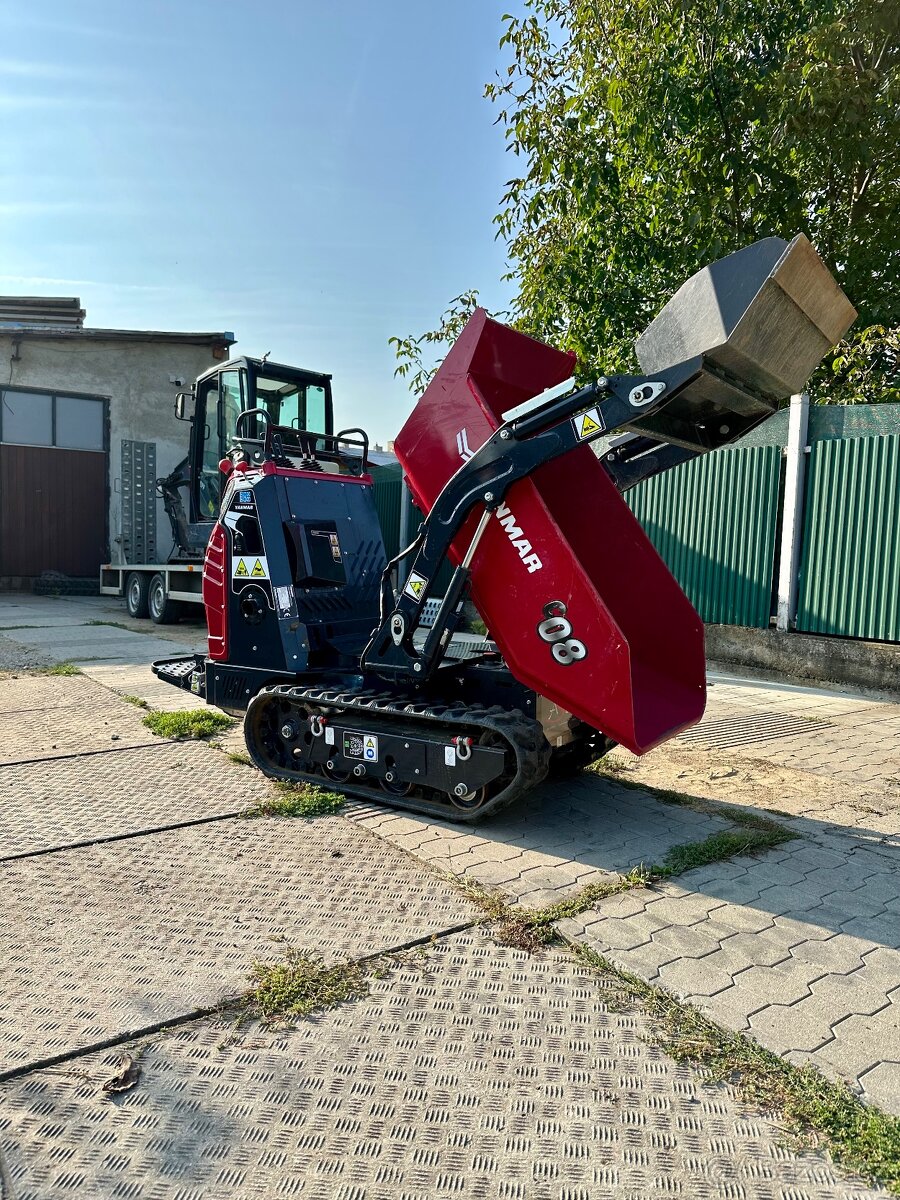 Půjčím minidumper Yanmar