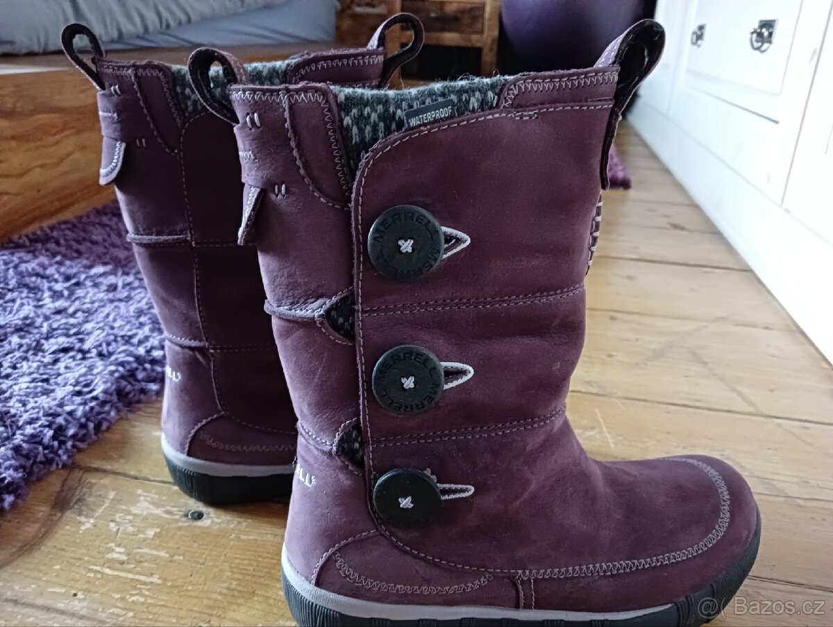PRODÁM NOVÉ ZIMNÍ BOTY MERRELL