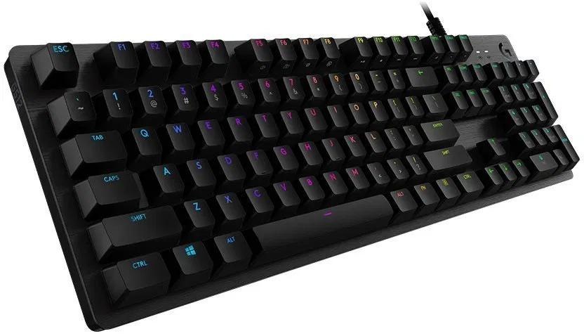 Mechanická klávesnice - Logitech G512 Carbon, GX Red, US