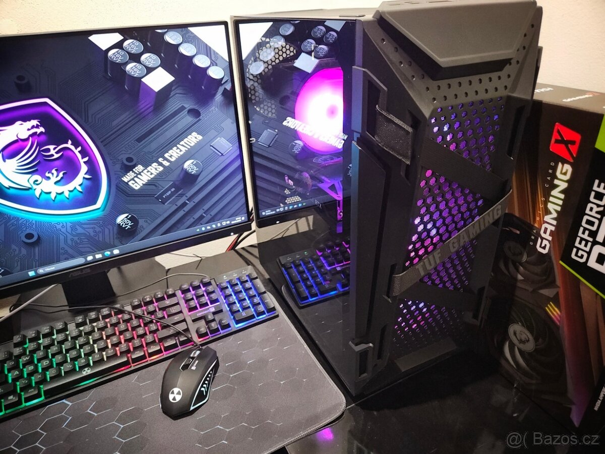 Herní PC Ryzen 5 5600,RTX3060Ti,32GB,1TB M.2 SSD,WIFI,ARGB
