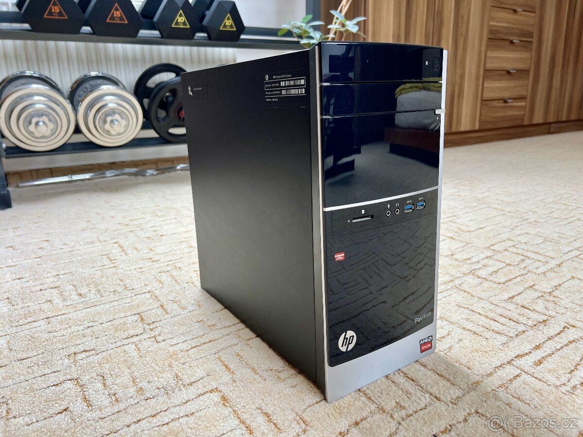 Prodám PC zn. HP Pavilion, rychlý, HDD 1TB+SSD120GB