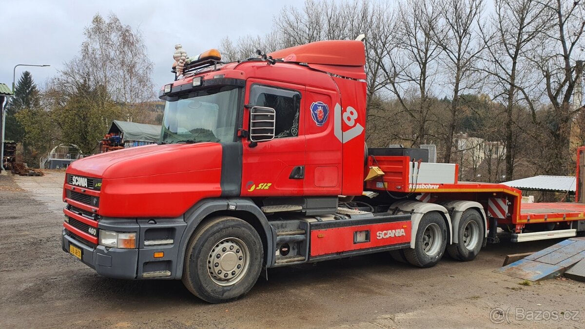 SCANIA T144GA6x4 - tahač návěsů