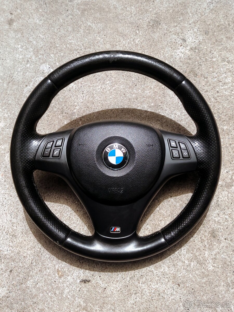 BMW E87 E90 volant Mpacket + zdarma řadící páka