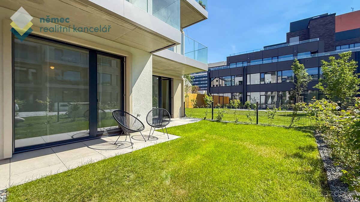 Pronájem, byt 2+kk, 48 m² + předzahrádka 48 m², Astrid Garde