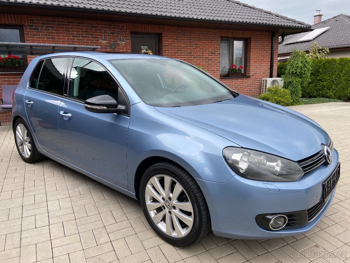 VW GOLF 6 / STYLE / 1.2TSI / 77KW / ŠÍBR / 1.MAJ