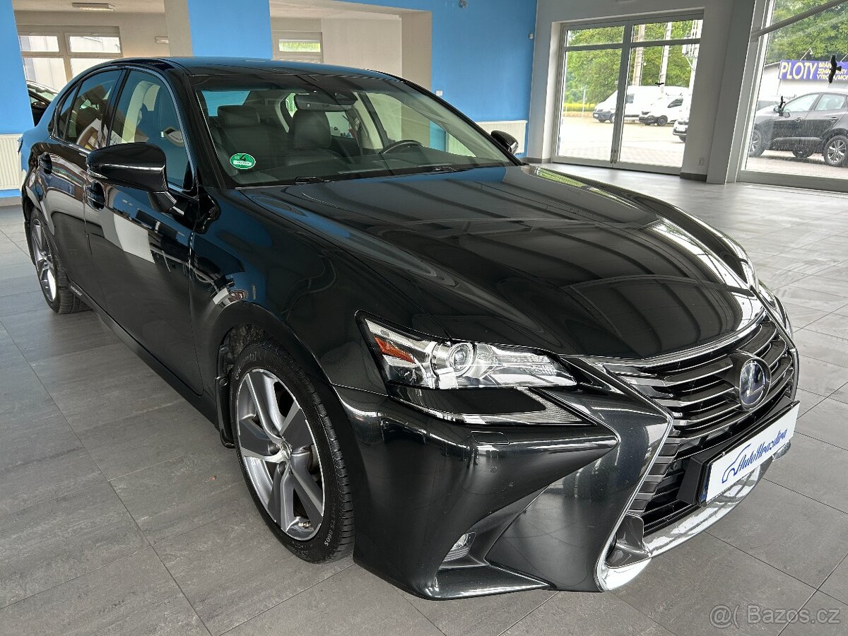 Lexus GS 450h 3.5 215kW,HSD,HYBRID,ČR,SERVISKA,ODPOČET DPH