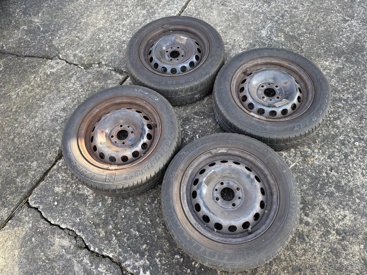 Plechové disky Fiat 500 4x98 R14 - 175/65/14