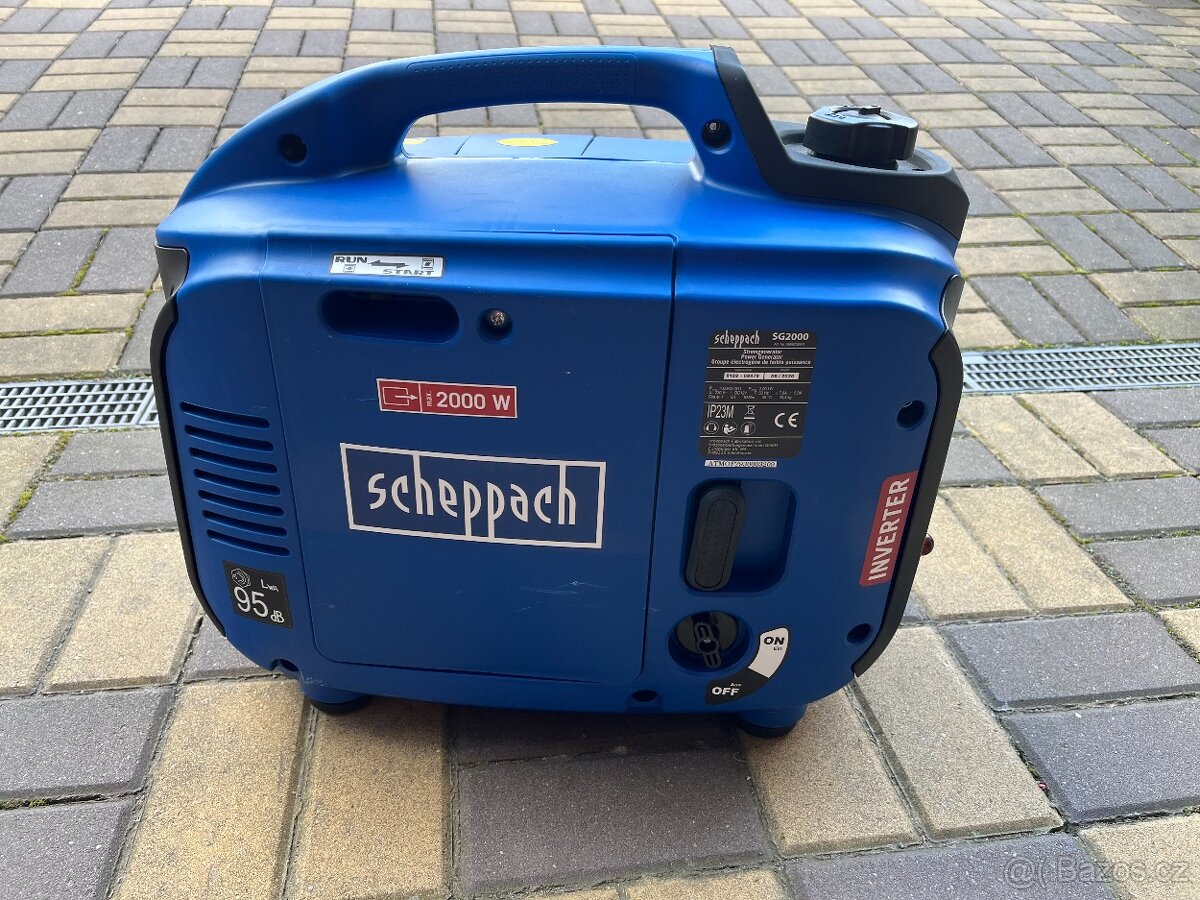 elektrocentrála Scheppach 2000 W