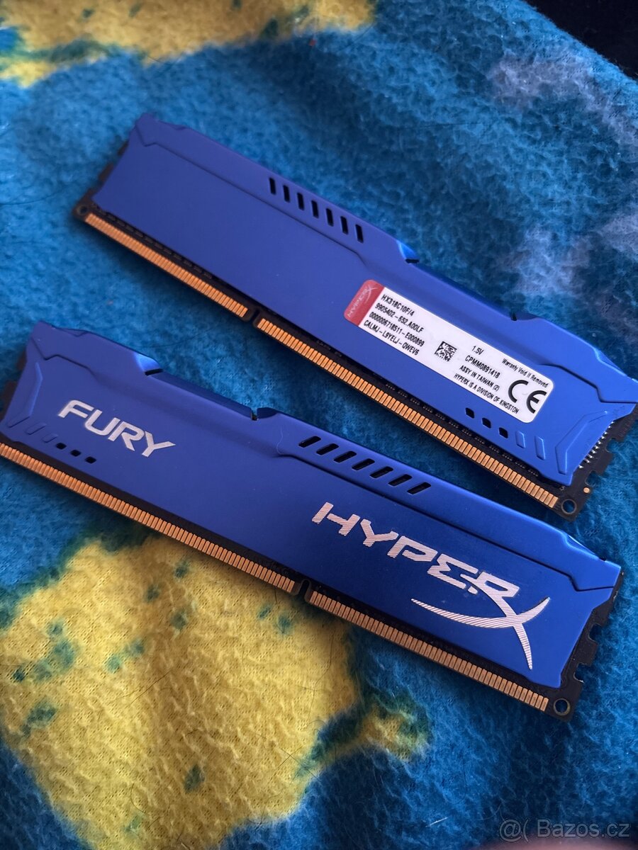 RAM HyperX Fury 2x4gb kit