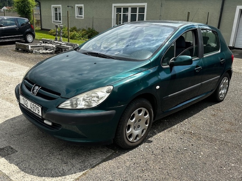 Peugeot 307 1.4HDi, r.2002, pouze prodej s přepisem