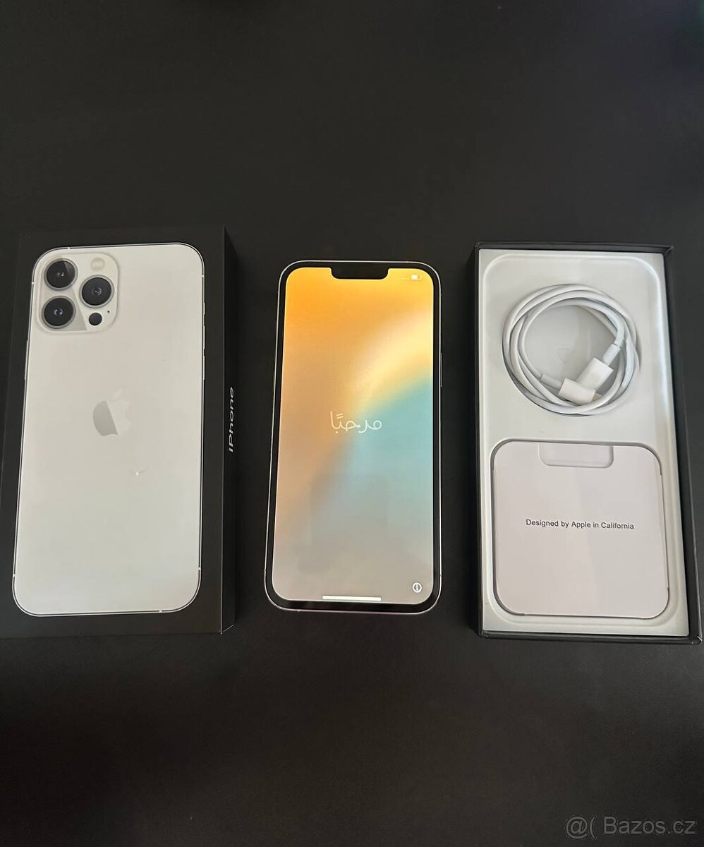 iPhone 13 Pro Max 128 GB - Stříbrný
