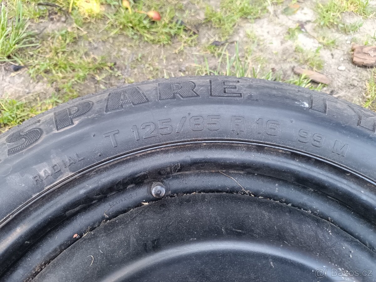 Dojezdová rezerva Ford rozteč 5x108