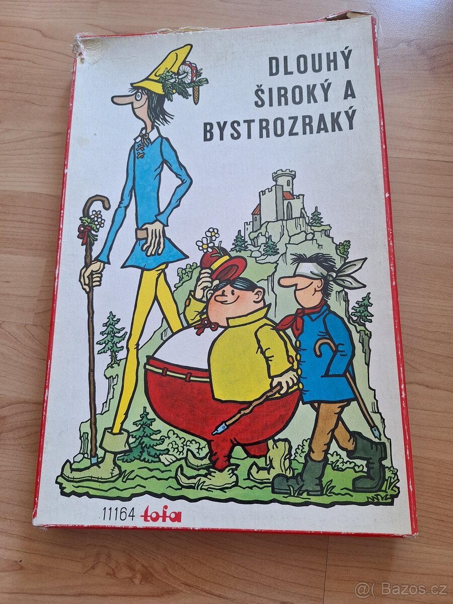 Retro hra DLOUHÝ, ŠIROKÝ A BYSTROZRAKÝ