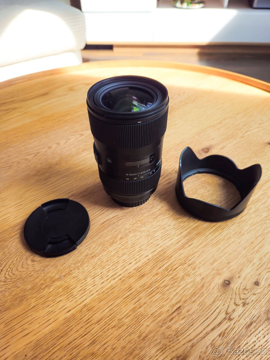 Sigma 18-35 mm f/1,8 DC HSM Art pro Canon 9 900 Kč