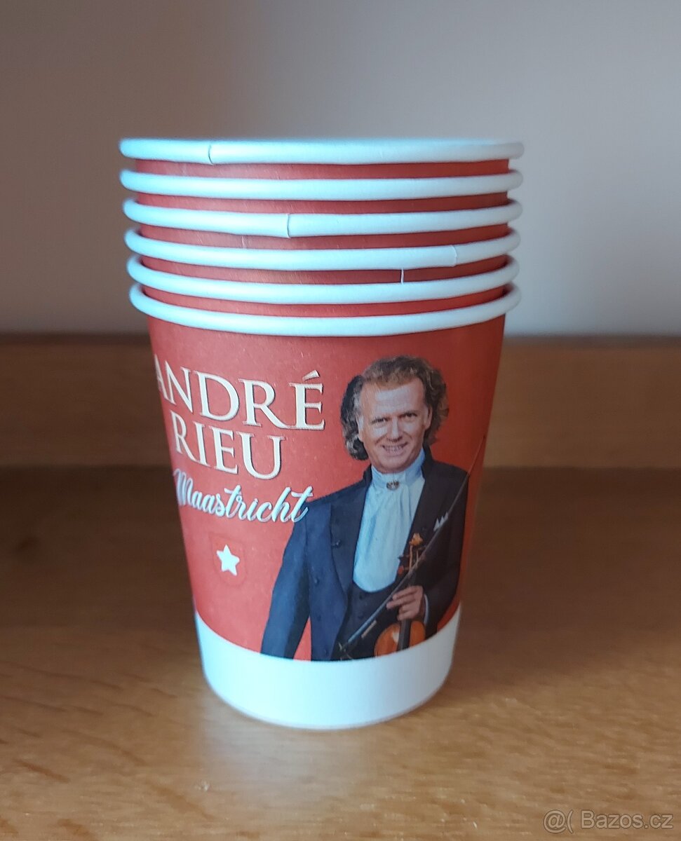 6 x kalíšek André Rieu