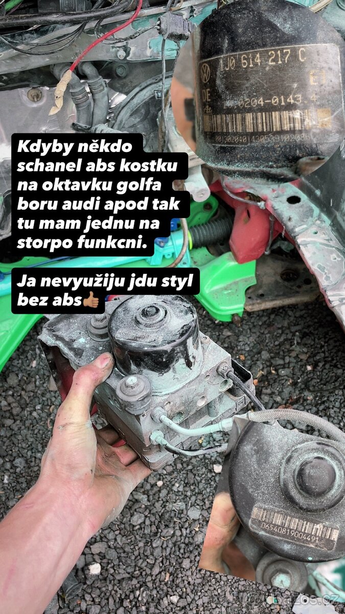 Abs jednotka(kostka) octavia 1 golf bora seat audi apod
